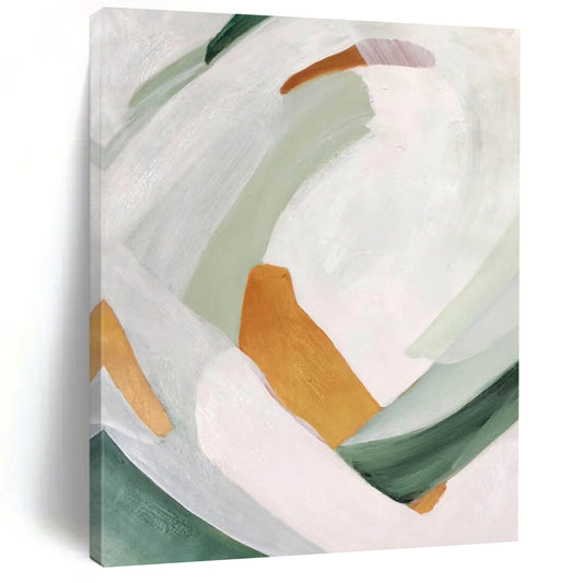 Custom Hand-Painted Abstract Artworks: Big Sizes & Textured Styles for Bar & Hotel DTP257