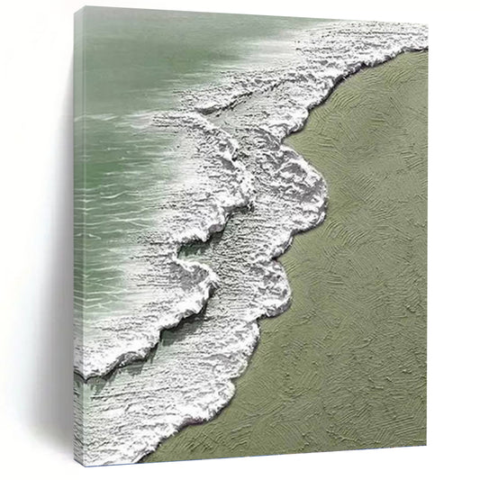 Large - Scale Hand - Painted Textured Abstract for Office & Bedroom DKH1200