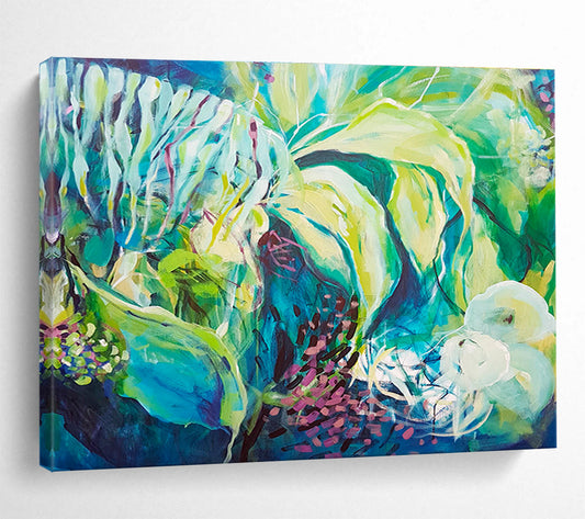 Tailored Big - Format Abstract Art for Culinary Institute DKH055