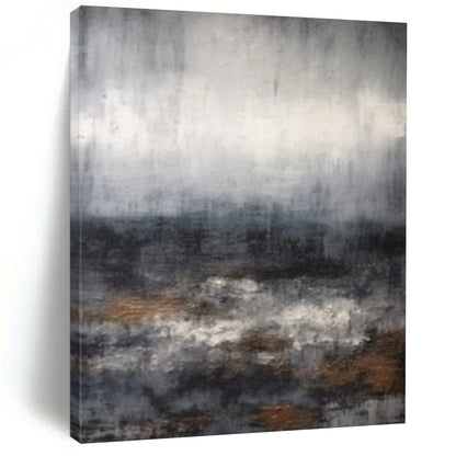 Handmade Big-Size Abstract Art for Living Room & Hallway DTP368