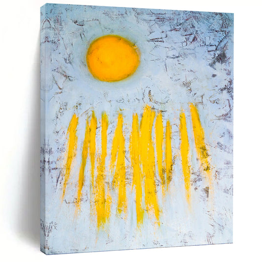 Dazzling Hand - Rendered Textured Canvas Abstract for Bar & Entryway DKH1089