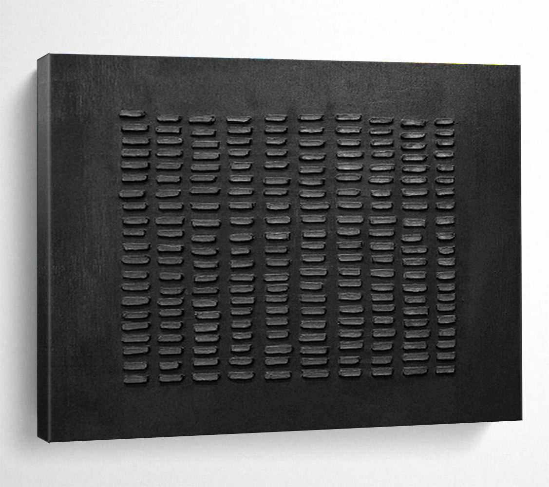 Custom Hand - Painted Giant Abstract Canvas for Office & Dining Room DKH089