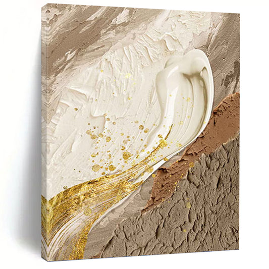 Mammoth - Scale Hand - Painted Textured Custom Abstract Artwork, for Bar and Hotel DKH1487