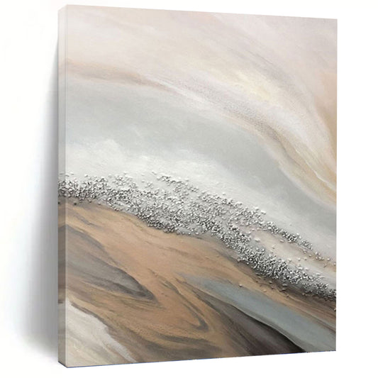 Gigantic Hand - Painted Textured Abstract Mural for Planetarium & Observatory DKH1228