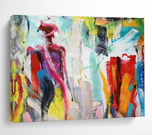 “Elegant Echoes” Grand Abstract Wall Decor for Dining Room & Hallway DKH301
