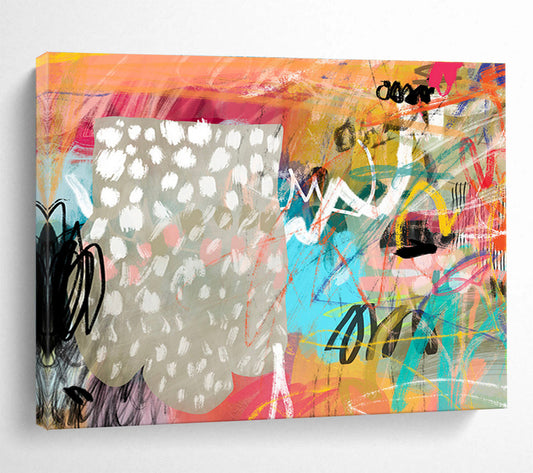 Custom Abstract Mural for Bar & Entryway DKH078