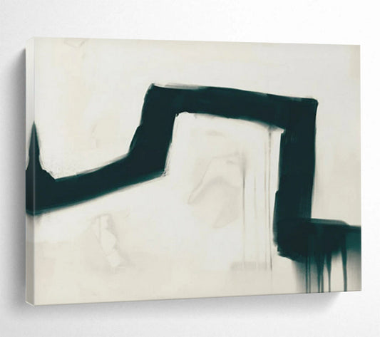 Spirited Giant Abstract Mural for Office & Living Room LargeART1790