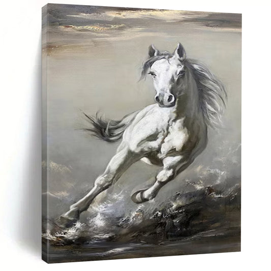 Enormous Hand-Painted Abstract Wall Installations for Dining Room & Entryway LargeART2180