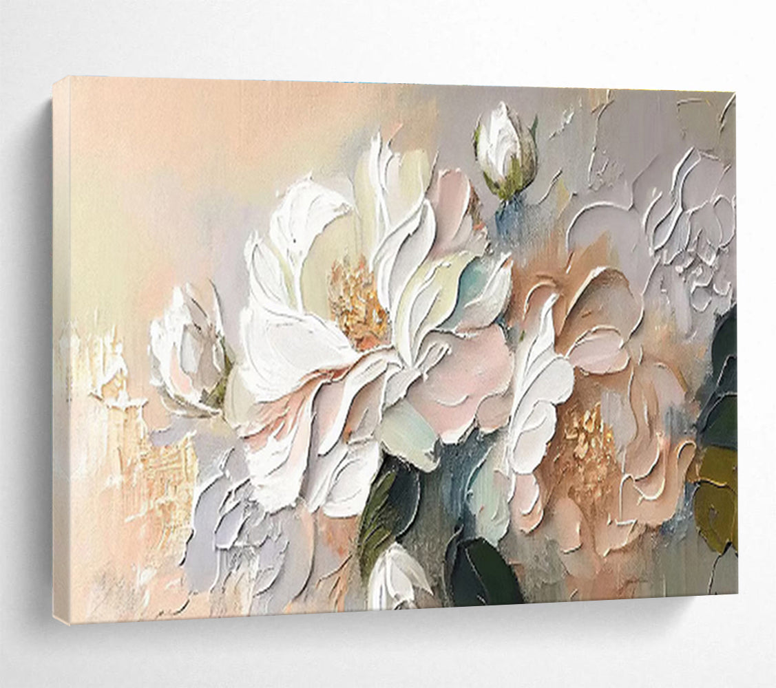 Grandiose Hand - Painted Textured Abstract Mural for Ambiance Creation DKH713
