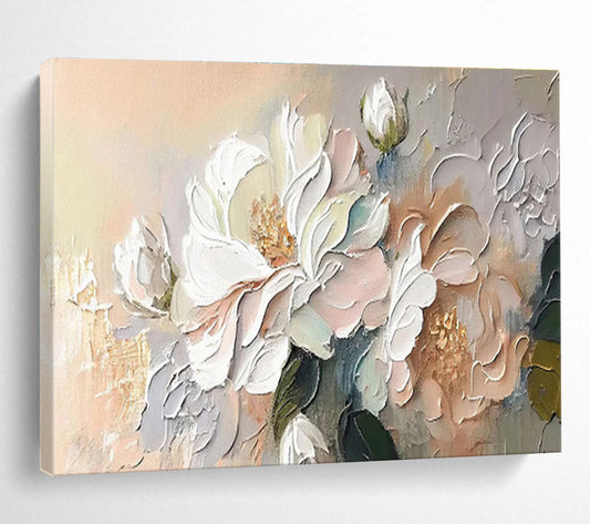 Grandiose Hand - Painted Textured Abstract Mural for Ambiance Creation DKH713