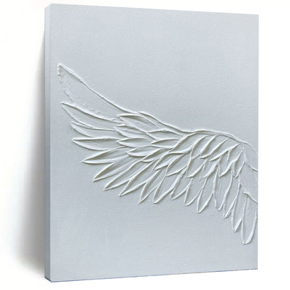 Grandiose Hand - Painted Textured Custom Abstract Canvas, for Office and Bedroom DKH1485