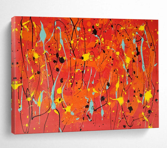 Stunning Grand - Sized Abstract Painting for Entryway & Hotel LargeART1725