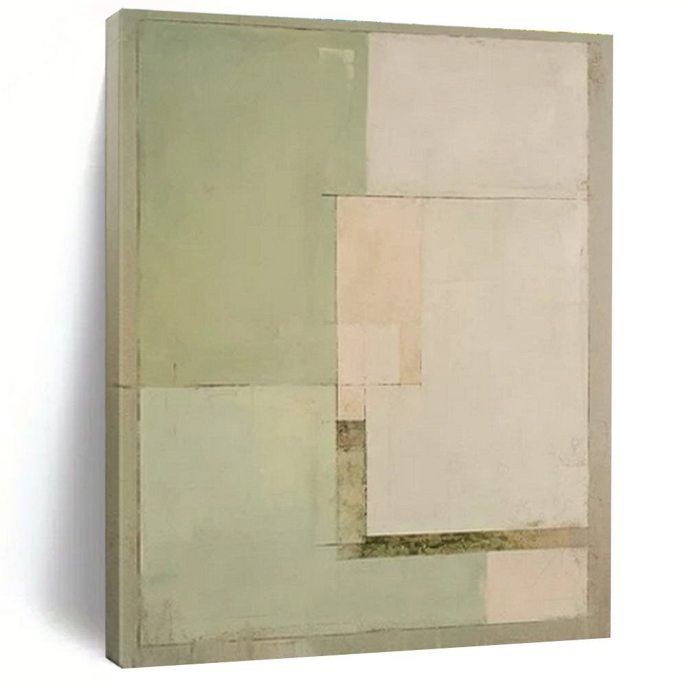 Hand-Painted Personalized Abstract Mural for Dining Room & Hotel Wine Tasting Rooms LargeART1443