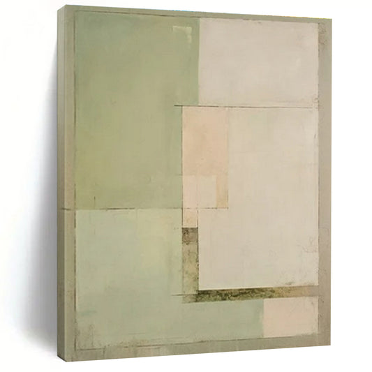 Hand-Painted Personalized Abstract Mural for Dining Room & Hotel Wine Tasting Rooms LargeART1443