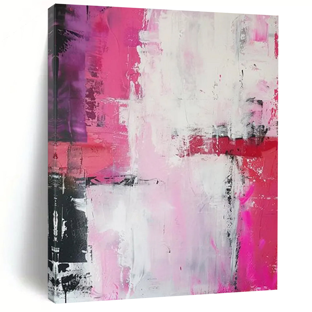Earthen Veins: Grand Hand - Painted Custom Abstract Work for Entryway and Hotel DTP114
