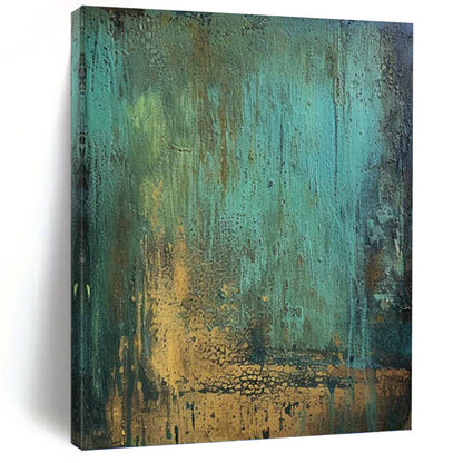 Striking Hand - Painted Textured Abstract Canvas for Hallway & Bar DKH1194