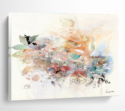 Colossal Textured Abstract Wall Mural for Office & Living Room DKH532