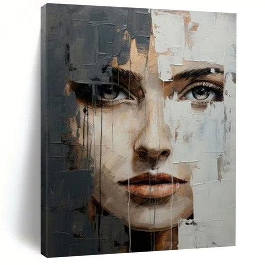 Enormous Hand-Painted Abstract Wall Murals for Dining Room & Banquet Hall LargeART2190
