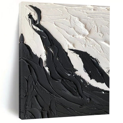 Large Custom Abstract Paintings with Textured Details for Bedroom & Office DTP395