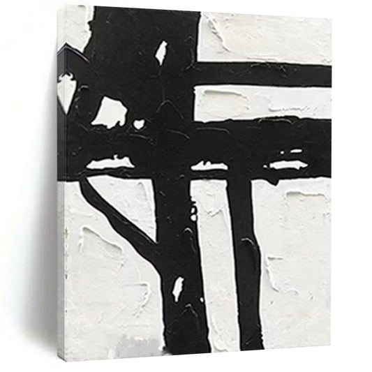 Knotted Textures: Grandiose Custom Abstract Art for Bedroom and Hotel DTP148