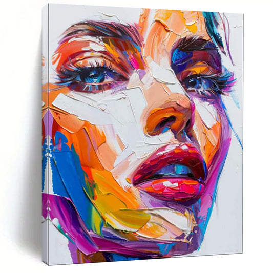 Custom Hand-Painted Abstract Painting for Office & Bar LargeART1870