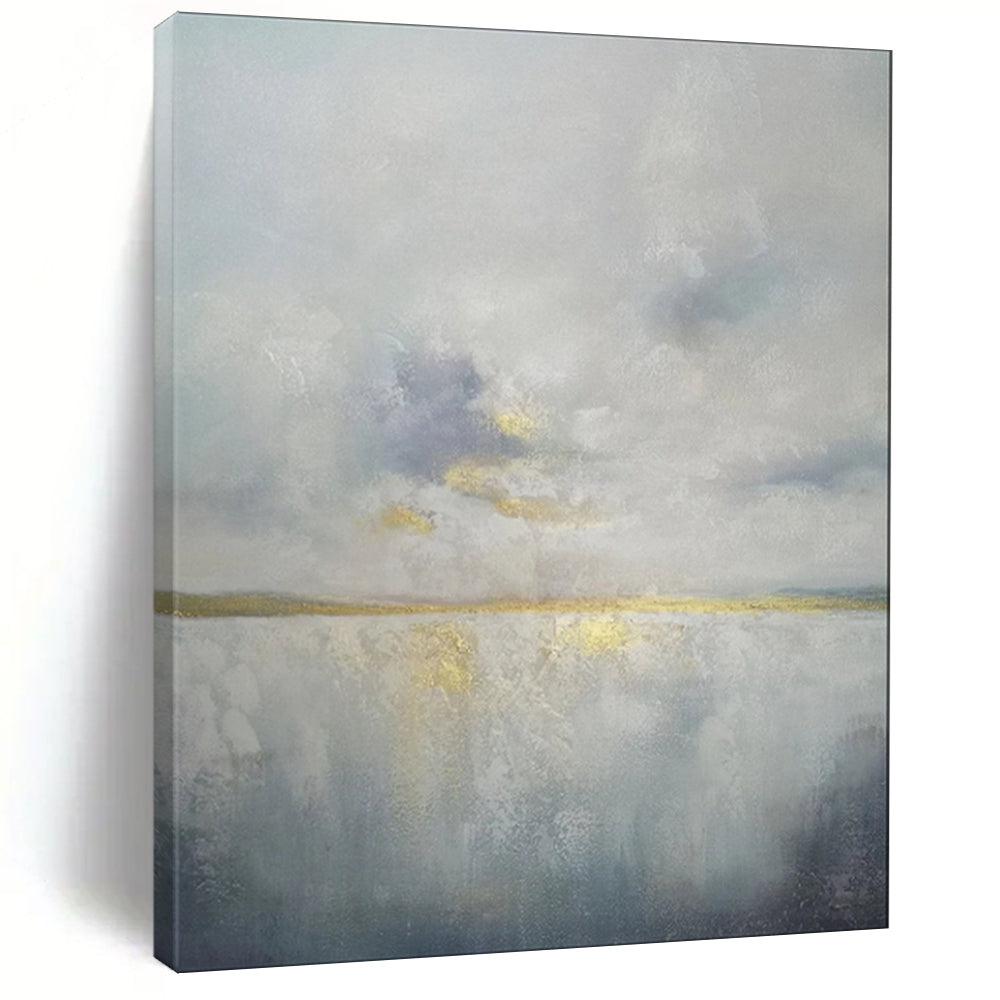 Oversized Custom Hand-Painted Abstract Art for Bedroom & Hotel LargeART1903