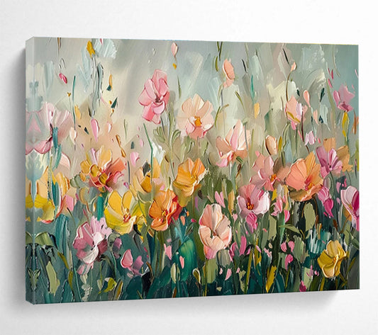 Handmade Textured Large - Scale Abstract Masterpiece for Any Setting DKH709