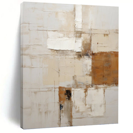 Stylish Hand - Painted Textured Abstract Art for Bar & Dining Room DKH1317