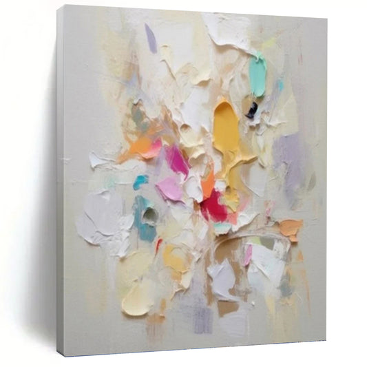 Vividly Textured Abstract Painting for Living Room & Hotel Suite DKH0973