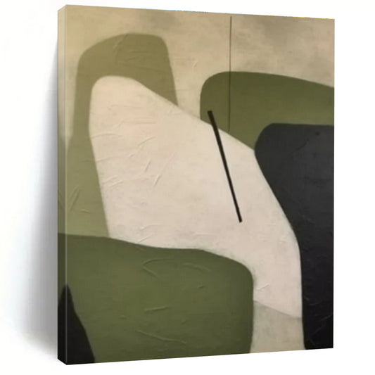 Large-Scale Custom Hand-Painted Abstract Art for Living Room & Dining Room LargeART1470