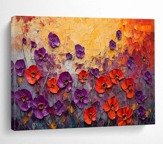 Whimsical Large Abstract Wall Decor for Bedroom & Office LargeART1765
