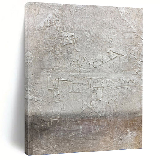 Mega - Format Hand - Painted Textured Custom Abstract Canvas, for Hotel and Entryway DKH1491