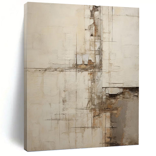 Dynamic Hand - Painted Textured Abstract Painting for Living Room & Office DKH1319