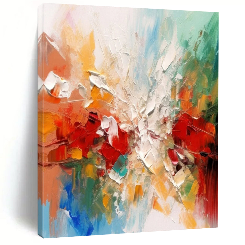 Titanic - Scale Hand - Painted Textured Custom Abstract Artwork for Bar and Entryway DTP079