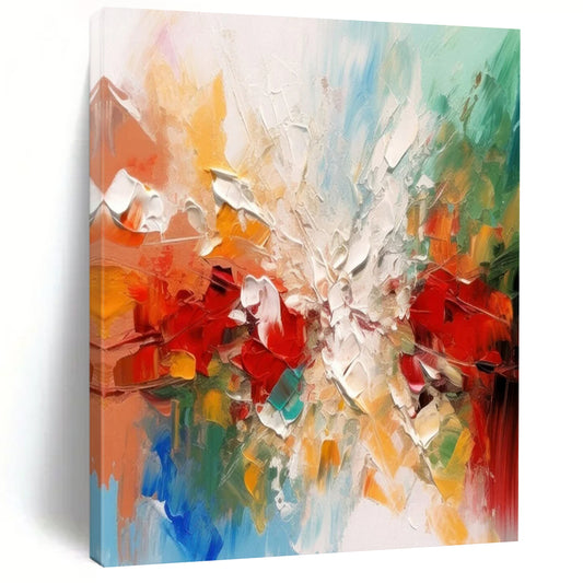 Titanic - Scale Hand - Painted Textured Custom Abstract Artwork for Bar and Entryway DTP079