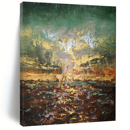 Large-Scale Custom Hand-Painted Abstract Art for Bedroom & Hotel LargeART1942