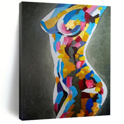 Massive Hand-Painted Abstract Art for Bar & Gym LargeART2189