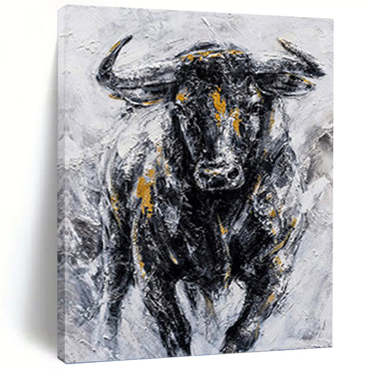 Large - Sized Hand - Painted Abstract Custom Painting (with Three - Dimensional Textures), for Hallway and Living Room DKH1455