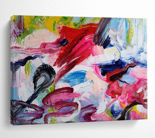 “Graceful Mystique” Colossal Abstract Wall Art for Bedroom & Hallway DKH297