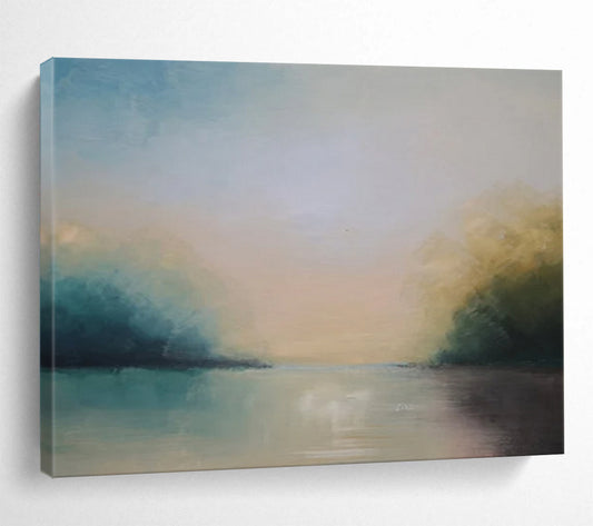 Soft Landscape Abstract - Serene Bedroom Escape DLZ014