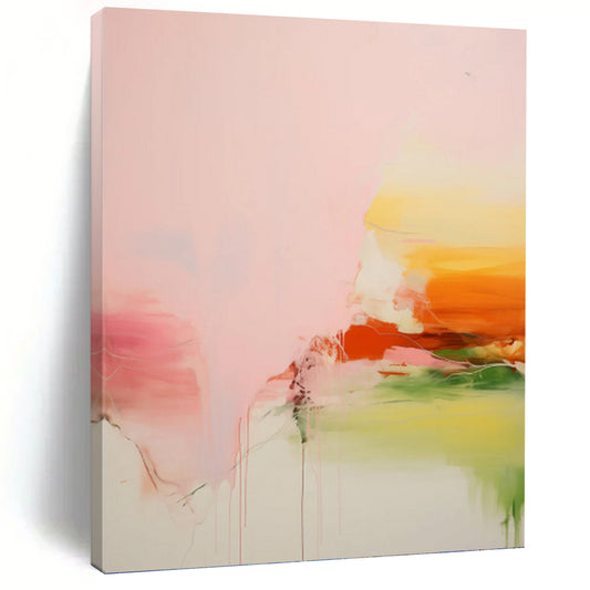 Large Hand - Painted Custom Textured Abstract Artwork for Bar & Hotel Lobby DKH0991