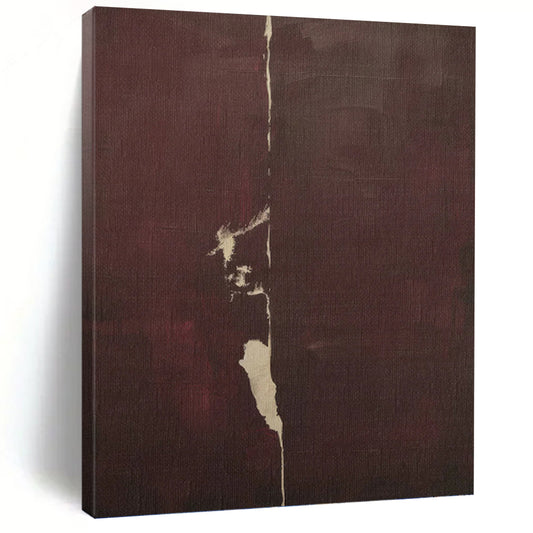 Exclusive Designer - Curated Hand - Rendered Textured Canvas Art for Hallway & Entryway DKH1149