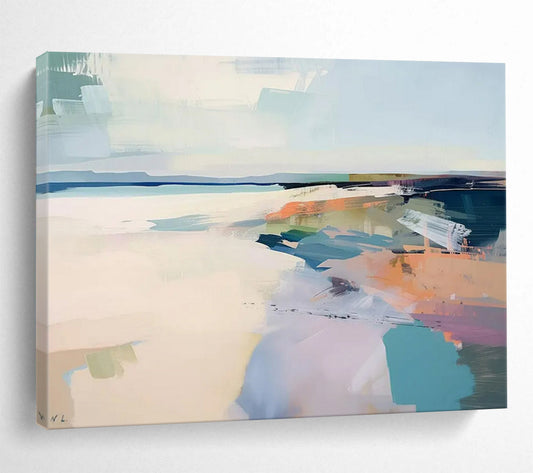 Large - Format Abstract Wall Art for Bedroom & Dining Room LargeART1544