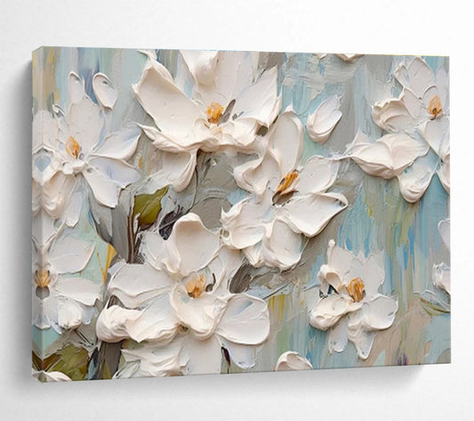 Immense Textured Hand - Painted Abstract Art for Space Redefinition DKH686