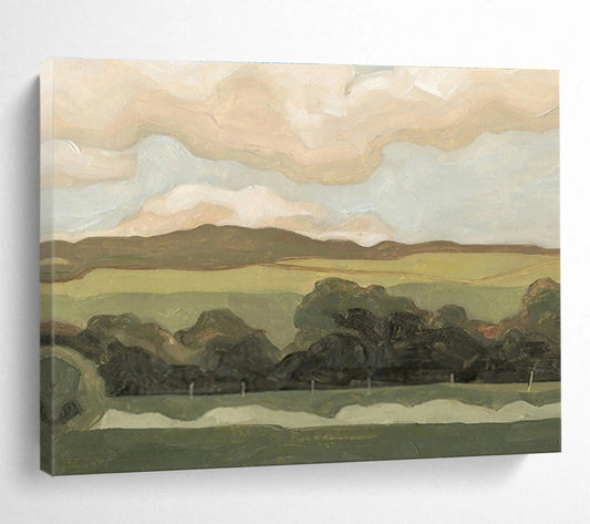 Oversized Abstract Canvas for Office & Dining Room DKH425