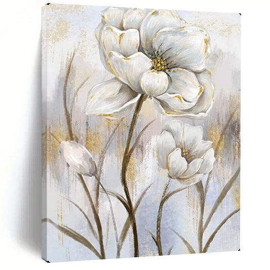 Hand-Painted Large-Scale Textured Abstract Wall Art for Bedroom & Hallway LargeART2124