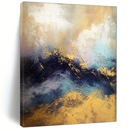 Hand-Painted Personalized Abstract Painting for Living Room & Bar LargeART1941