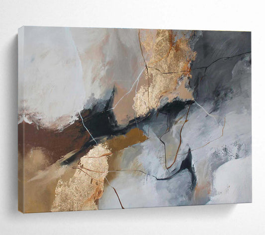 Oversized Textured Abstract Wall Mural for Living Room & Bar DKH518