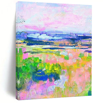 Cozy Textured Abstract Canvas for Bedroom & Living Room DKH0934