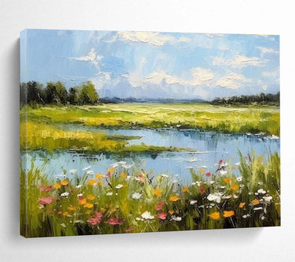 “Mysterious Impulses” Massive Abstract Mural for Bar & Entryway DKH271